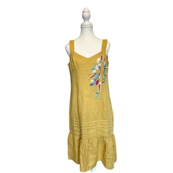 For Cynthia | Dresses | For Cynthia Nwt Yellow Linen Blend Embroidered Floral Drop Waist Dress Sm | Poshmark For Cynthia | Dresses | For Cynthia Nwt Yellow Linen Blend Embroidered Floral Drop Waist Dress Sm | Poshmark